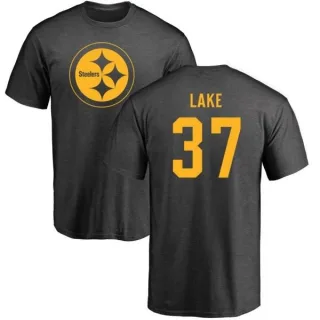 Carnell Lake Pittsburgh Steelers One Color T-Shirt - Ash