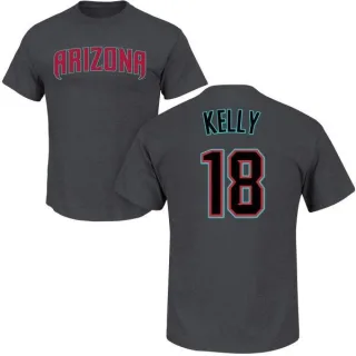 Carson Kelly Arizona Diamondbacks Name & Number T-Shirt - Charcoal