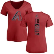 Carson Kelly Women's Arizona Diamondbacks Backer Slim Fit T-Shirt - Red