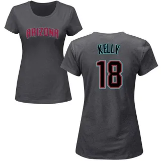 Carson Kelly Women's Arizona Diamondbacks Name & Number T-Shirt - Charcoal