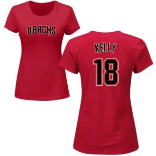 Carson Kelly Women's Arizona Diamondbacks Name & Number T-Shirt - Crimson