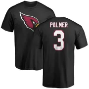 Carson Palmer Arizona Cardinals Name & Number Logo T-Shirt - Black