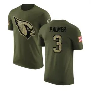 Carson Palmer Arizona Cardinals Olive Salute to Service Legend T-Shirt