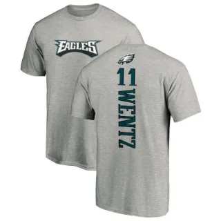 Carson Wentz Philadelphia Eagles Backer T-Shirt - Ash