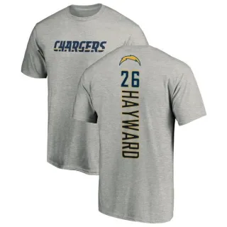 Casey Hayward Los Angeles Chargers Name & Number T-Shirt - Heather Gray