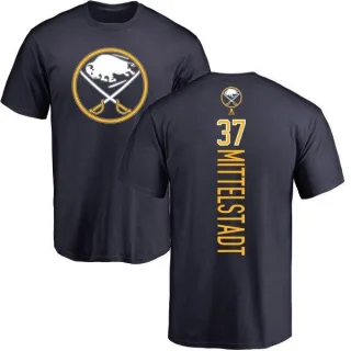 Casey Mittelstadt Buffalo Sabres Backer T-Shirt - Navy