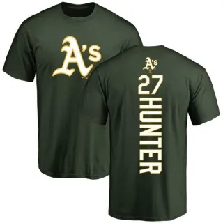 Catfish Hunter Oakland Athletics Backer T-Shirt - Green