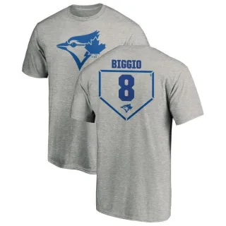 Cavan Biggio Toronto Blue Jays RBI T-Shirt - Heathered Gray