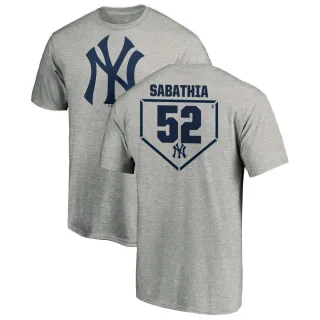 CC Sabathia New York Yankees RBI T-Shirt - Heathered Gray