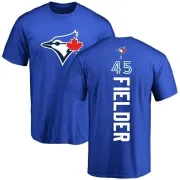 Cecil Fielder Toronto Blue Jays Backer T-Shirt - Royal