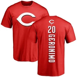 Cesar Geronimo Cincinnati Reds Backer T-Shirt - Red