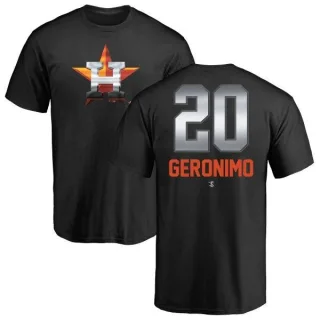 Cesar Geronimo Houston Astros Midnight Mascot T-Shirt - Black