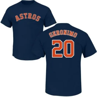 Cesar Geronimo Houston Astros Name & Number T-Shirt - Navy