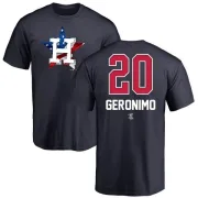 Cesar Geronimo Houston Astros Name and Number Banner Wave T-Shirt - Navy