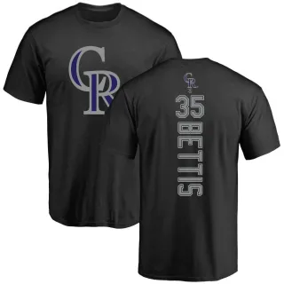 Chad Bettis Colorado Rockies Backer T-Shirt - Black