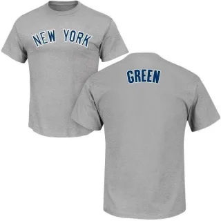 Chad Green New York Yankees Name & Number T-Shirt - Gray