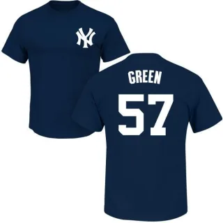 Chad Green New York Yankees Name & Number T-Shirt - Navy