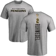 Chad Ruhwedel Pittsburgh Penguins Backer T-Shirt - Ash