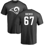 Chandler Brewer Los Angeles Rams One Color T-Shirt - Ash