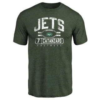 Chandler Catanzaro New York Jets Flanker Tri-Blend T-Shirt - Green