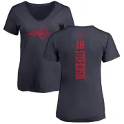 Chandler Stephenson Women's Washington Capitals One Color Backer T-Shirt - Navy