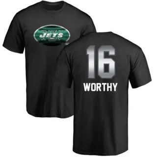 Chandler Worthy New York Jets Midnight Mascot T-Shirt - Black