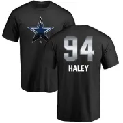 Charles Haley Dallas Cowboys Midnight Mascot T-Shirt - Black