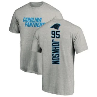 Charles Johnson Carolina Panthers Backer T-Shirt - Ash