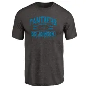 Charles Johnson Carolina Panthers Flanker Tri-Blend T-Shirt - Black