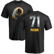 Charles Mann Washington Redskins Midnight Mascot T-Shirt - Black