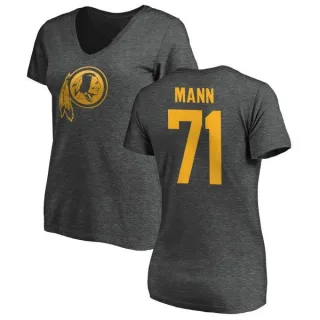 Charles Mann Women's Washington Redskins One Color T-Shirt - Ash