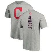 Charles Nagy Cleveland Indians Backer T-Shirt - Ash