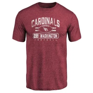 Charles Washington Arizona Cardinals Flanker Tri-Blend T-Shirt - Maroon