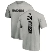 Charles Woodson Oakland Raiders Backer T-Shirt - Ash