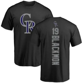 Charlie Blackmon Colorado Rockies Backer T-Shirt - Black