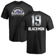 Charlie Blackmon Colorado Rockies Midnight Mascot T-Shirt - Black