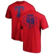 Charlie Hough Texas Rangers RBI T-Shirt - Red