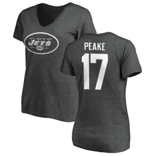 Charone Peake Women's New York Jets One Color T-Shirt - Ash