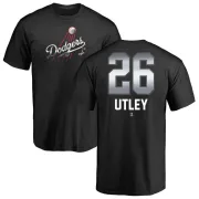 Chase Utley Los Angeles Dodgers Midnight Mascot T-Shirt - Black