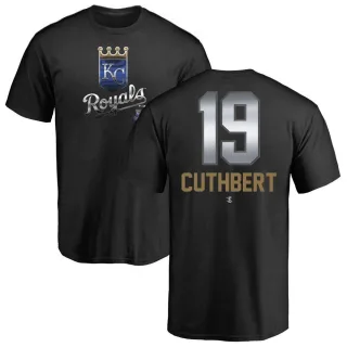 Cheslor Cuthbert Kansas City Royals Midnight Mascot T-Shirt - Black