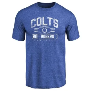 Chester Rogers Indianapolis Colts Flanker Tri-Blend T-Shirt - Royal