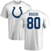 Chester Rogers Indianapolis Colts Name & Number Logo T-Shirt - White