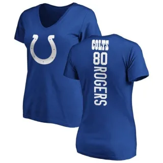 Chester Rogers Women's Indianapolis Colts Backer Slim Fit T-Shirt - Royal