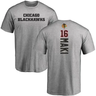 Chico Maki Chicago Blackhawks Backer T-Shirt - Ash