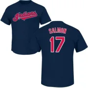 Chico Salmon Cleveland Indians Name & Number T-Shirt - Navy