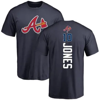 Chipper Jones Atlanta Braves Backer T-Shirt - Navy