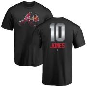 Chipper Jones Atlanta Braves Midnight Mascot T-Shirt - Black