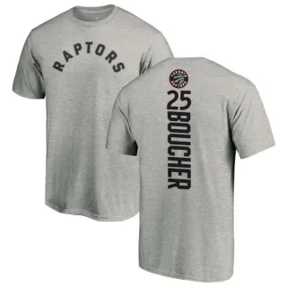 Chris Boucher Toronto Raptors Ash Backer T-Shirt