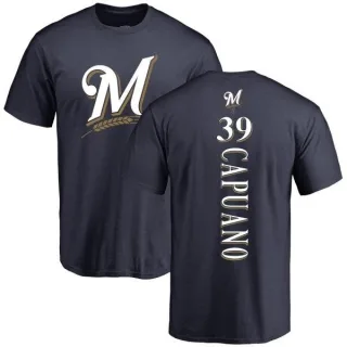 Chris Capuano Milwaukee Brewers Backer T-Shirt - Navy