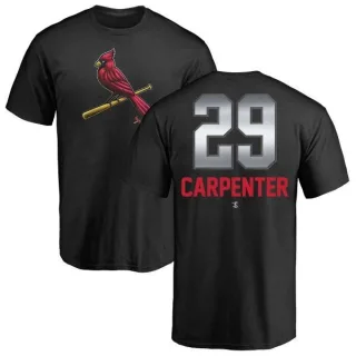 Chris Carpenter St. Louis Cardinals Midnight Mascot T-Shirt - Black